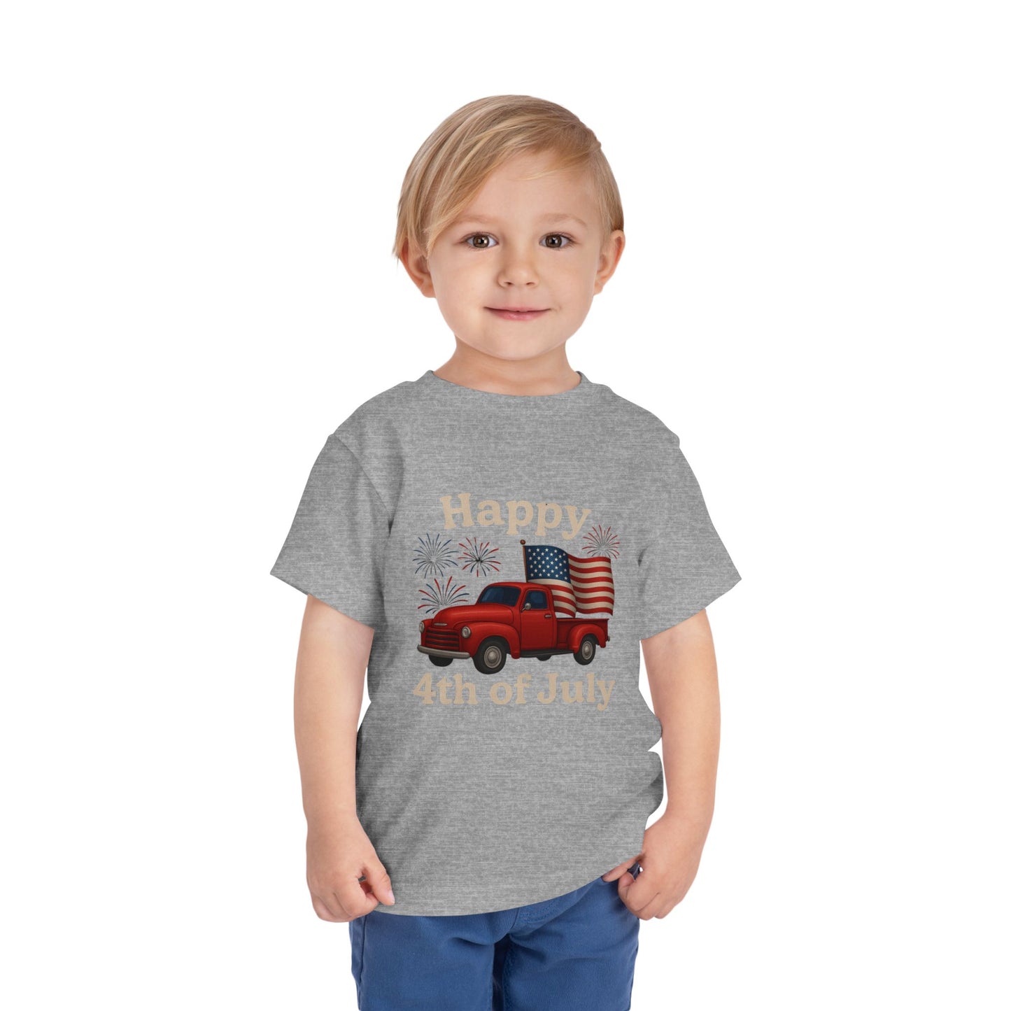 4th of July Truck Tee - Happy Independence Day!