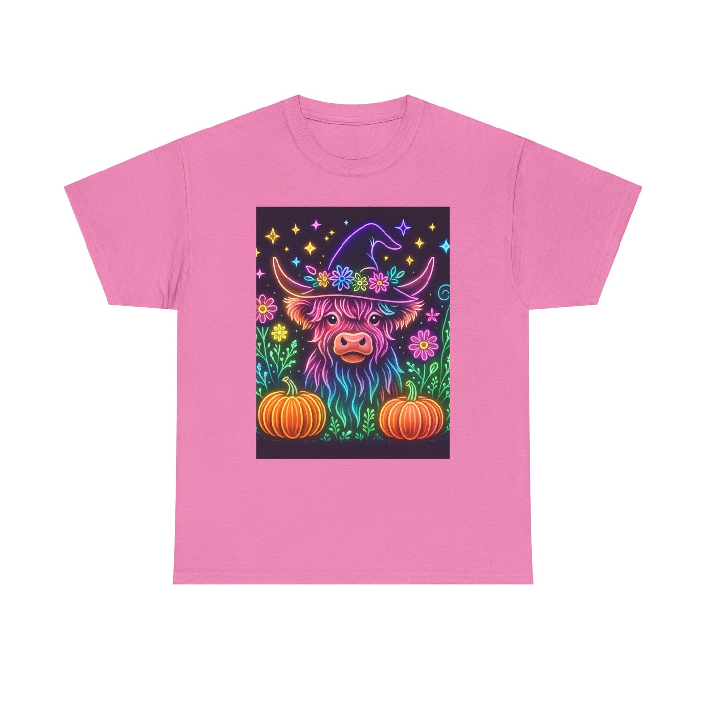 Neon Halloween Highland Tee