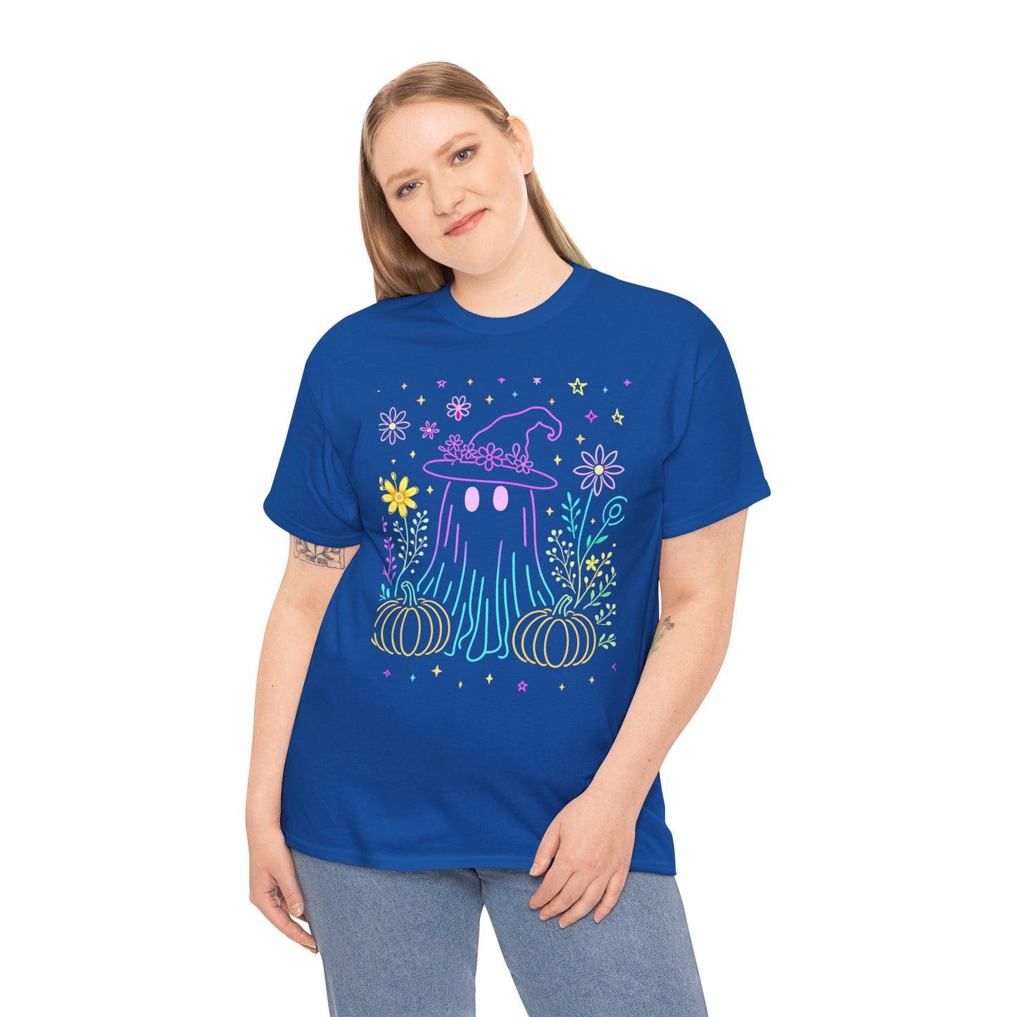 Pastel Ghost Witch Hat Tee