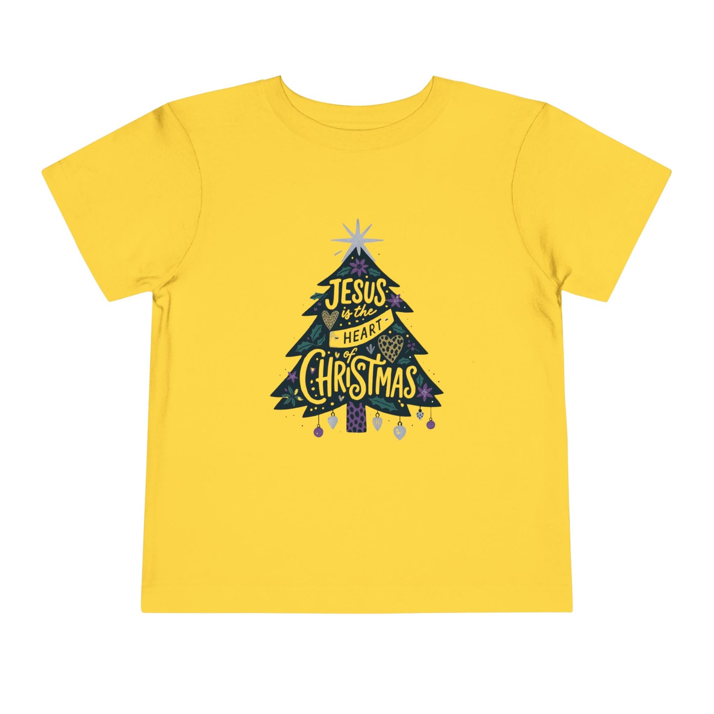 Jesus is the Heart of Christmas Toddler Tee