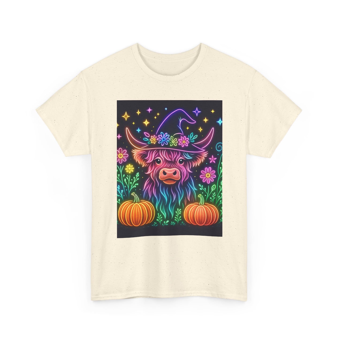Neon Halloween Highland Tee