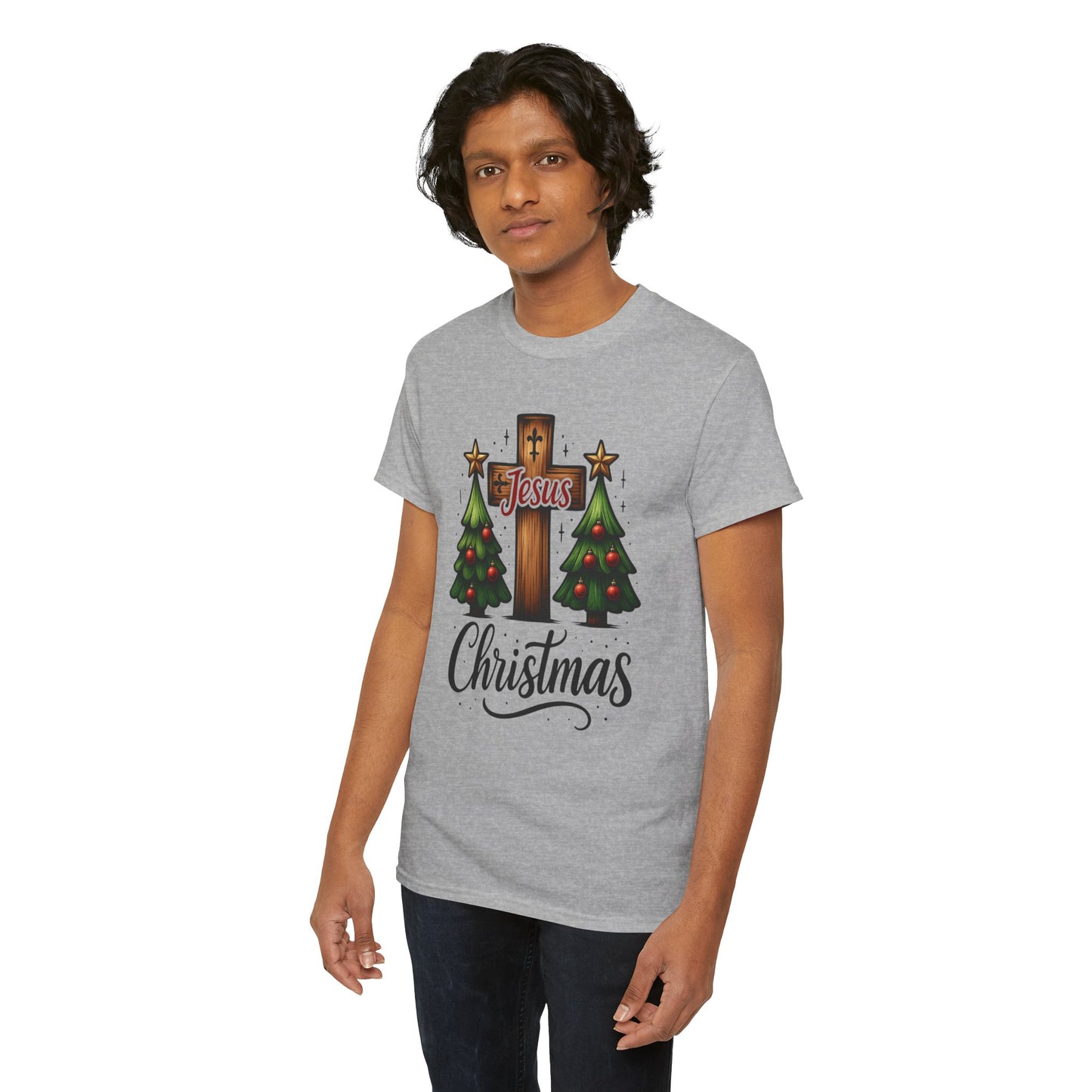 Christmas Cross Unisex Tee