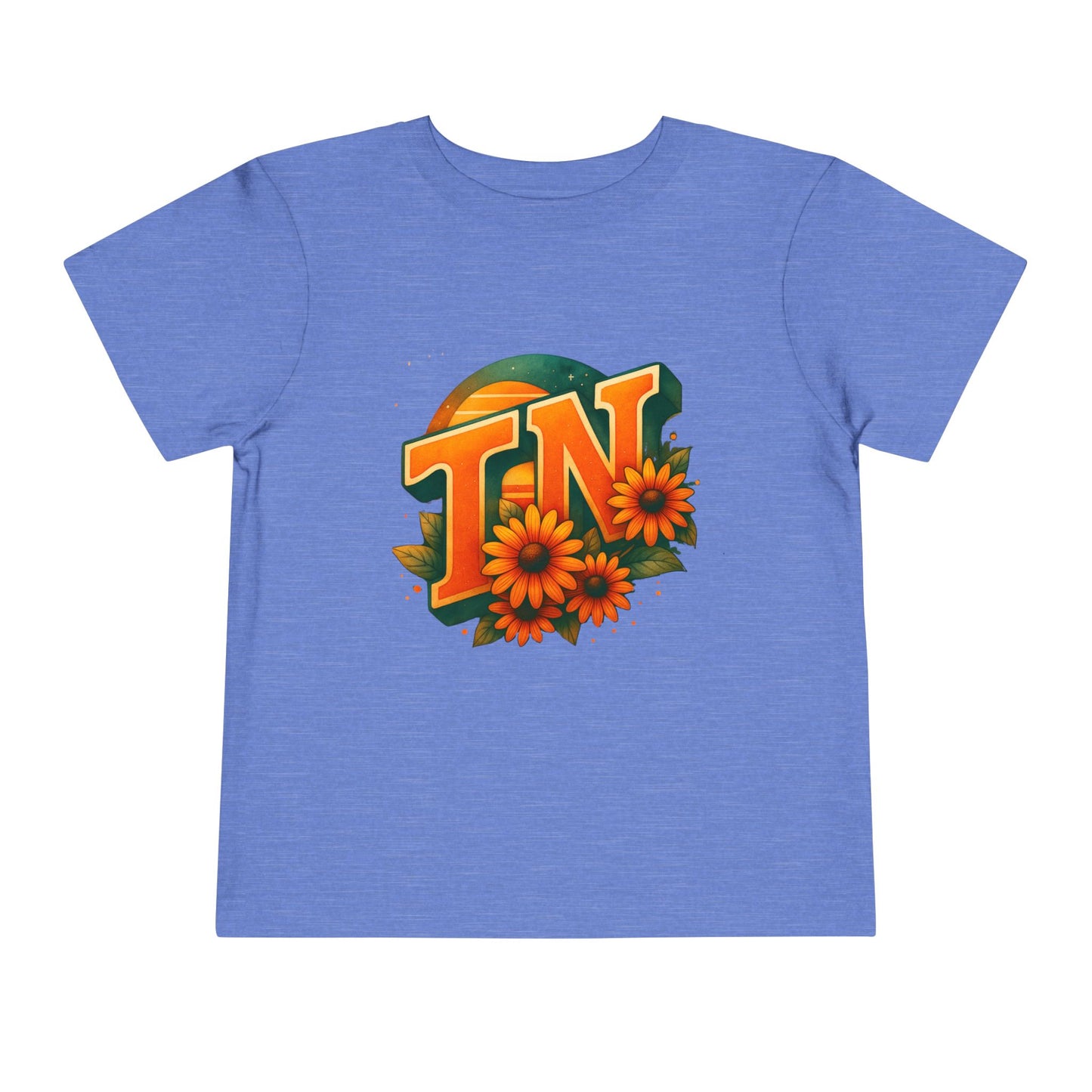 Toddler Tee Sunflower Sunset Design