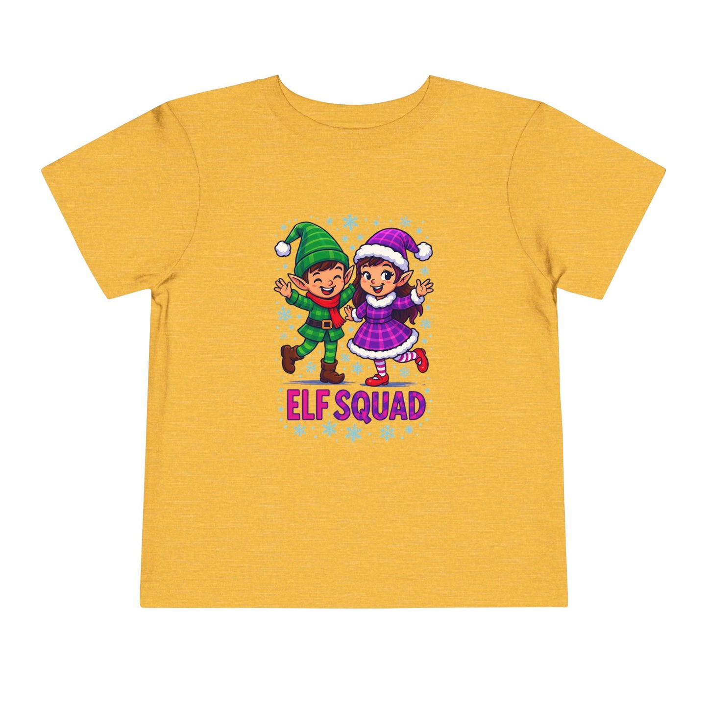 Elf Squad Toddler Christmas Tee