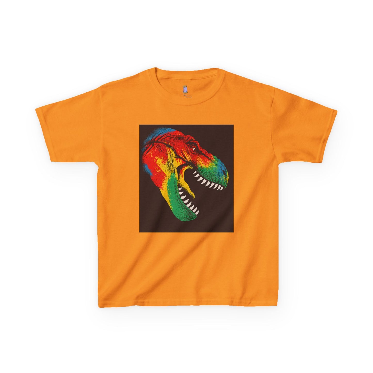Colorful Dinosaur Kids Tee, Fun T-Shirt for Boys and Girls, Perfect for Birthdays, Playdates, Gifts, and Holiday Celebrations