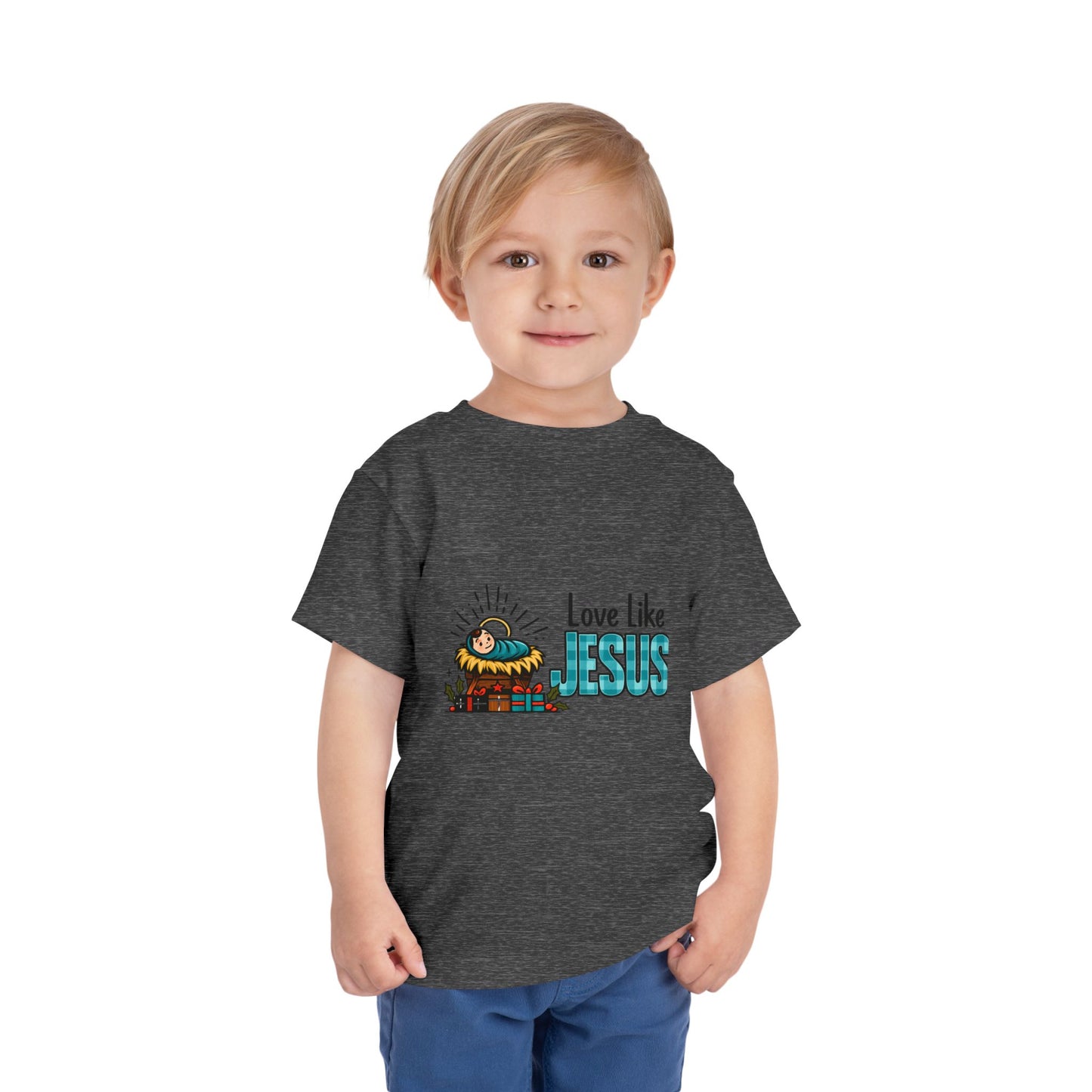 Love Like Jesus Toddler Christmas Tee