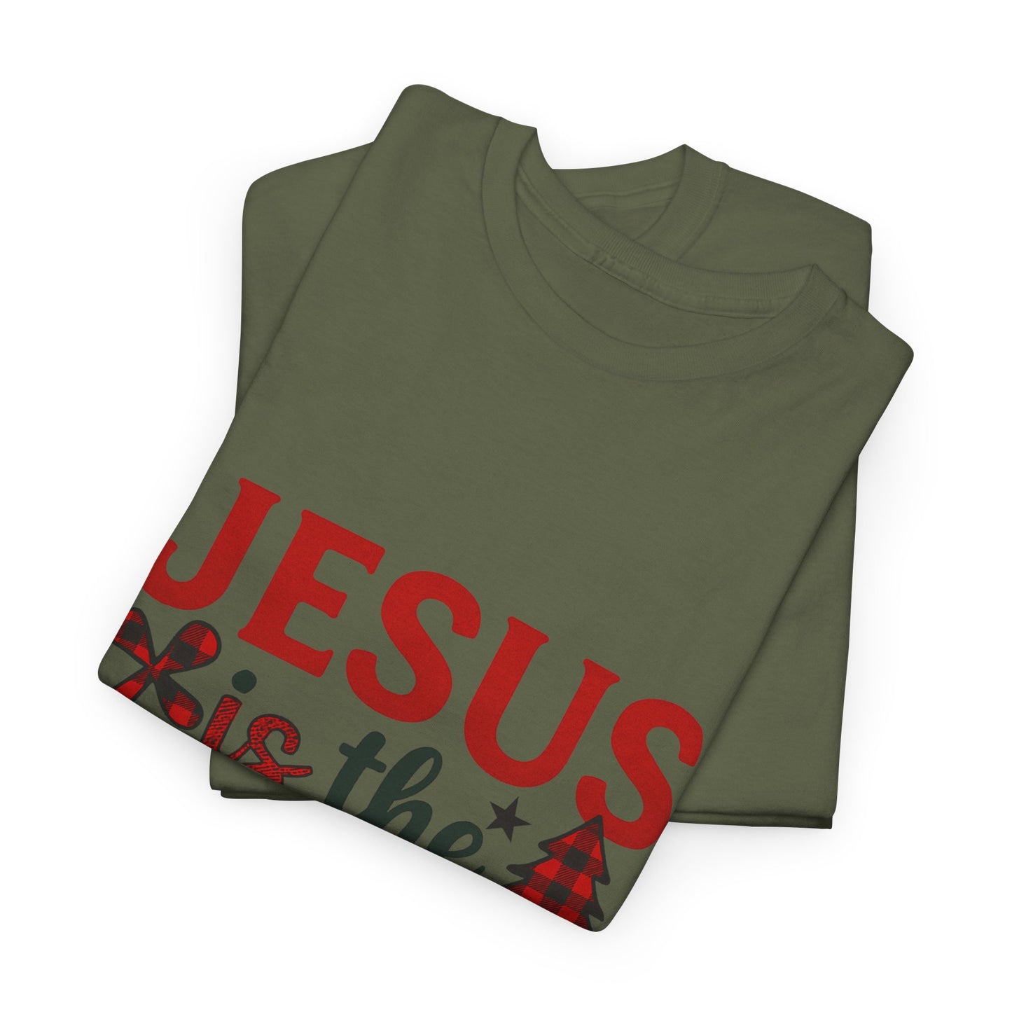 Jesus is the Reason Christmas Tee - Faith-Based Holiday Gift