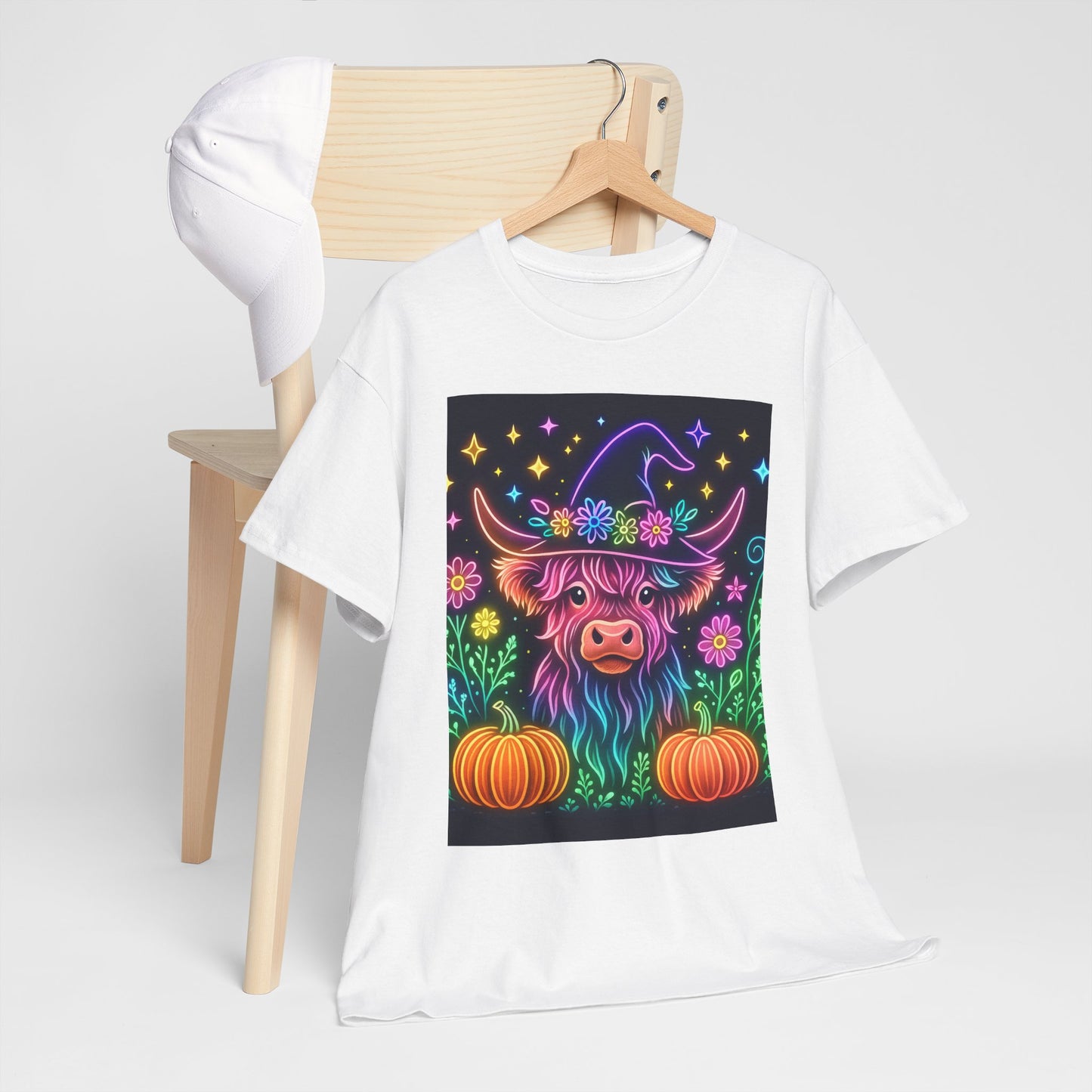 Neon Halloween Highland Tee