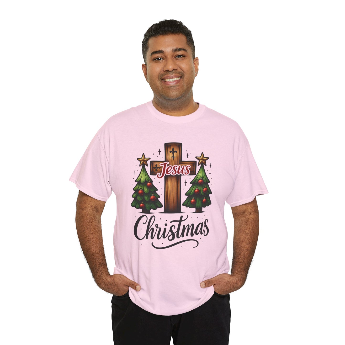 Christmas Cross Unisex Tee