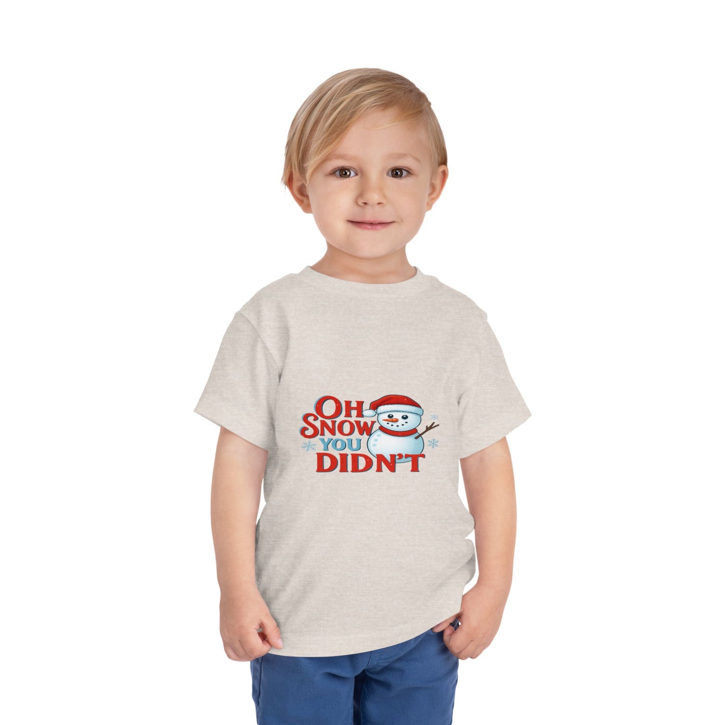 Oh Snow You Didn't! Toddler Christmas Tee