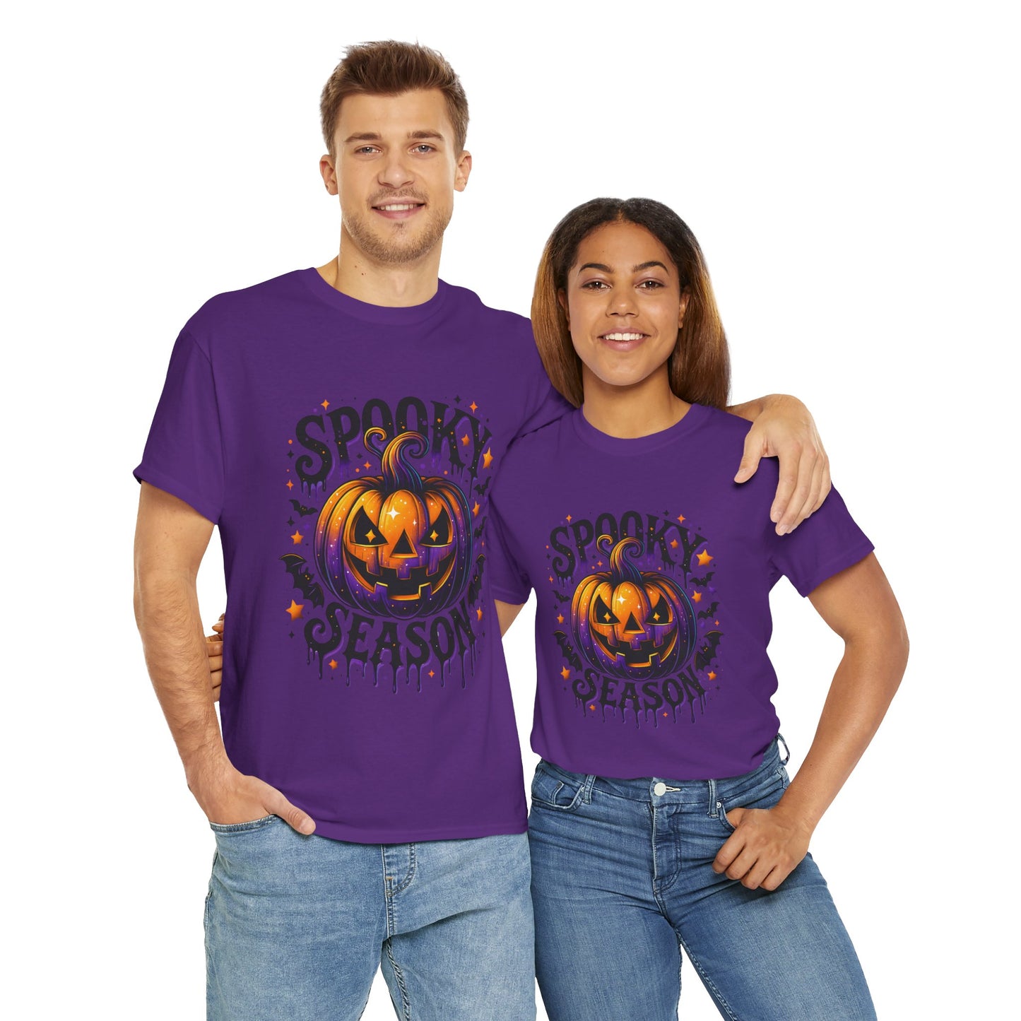 Spooky Season Jack O Lantern Halloween Tee