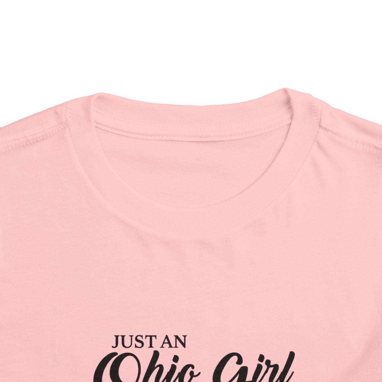 Toddler Tee Ohio Girl in North Carolina World Design Shirt