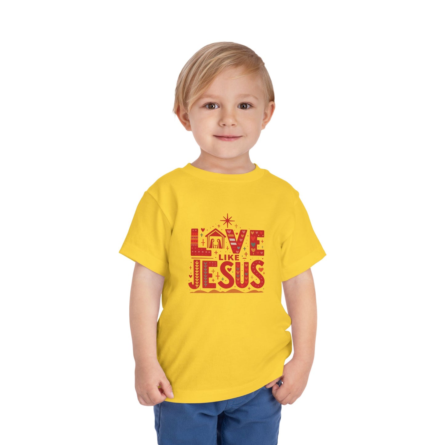 Love Like Jesus Toddler Christmas Tee