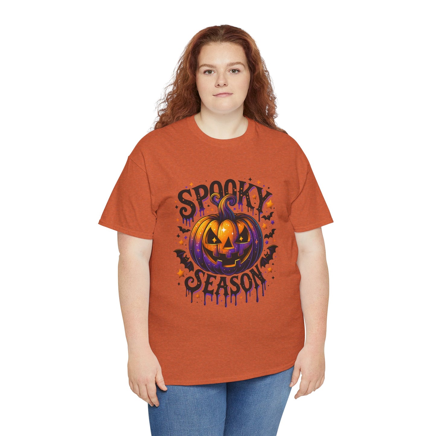 Spooky Season Jack O Lantern Halloween Tee