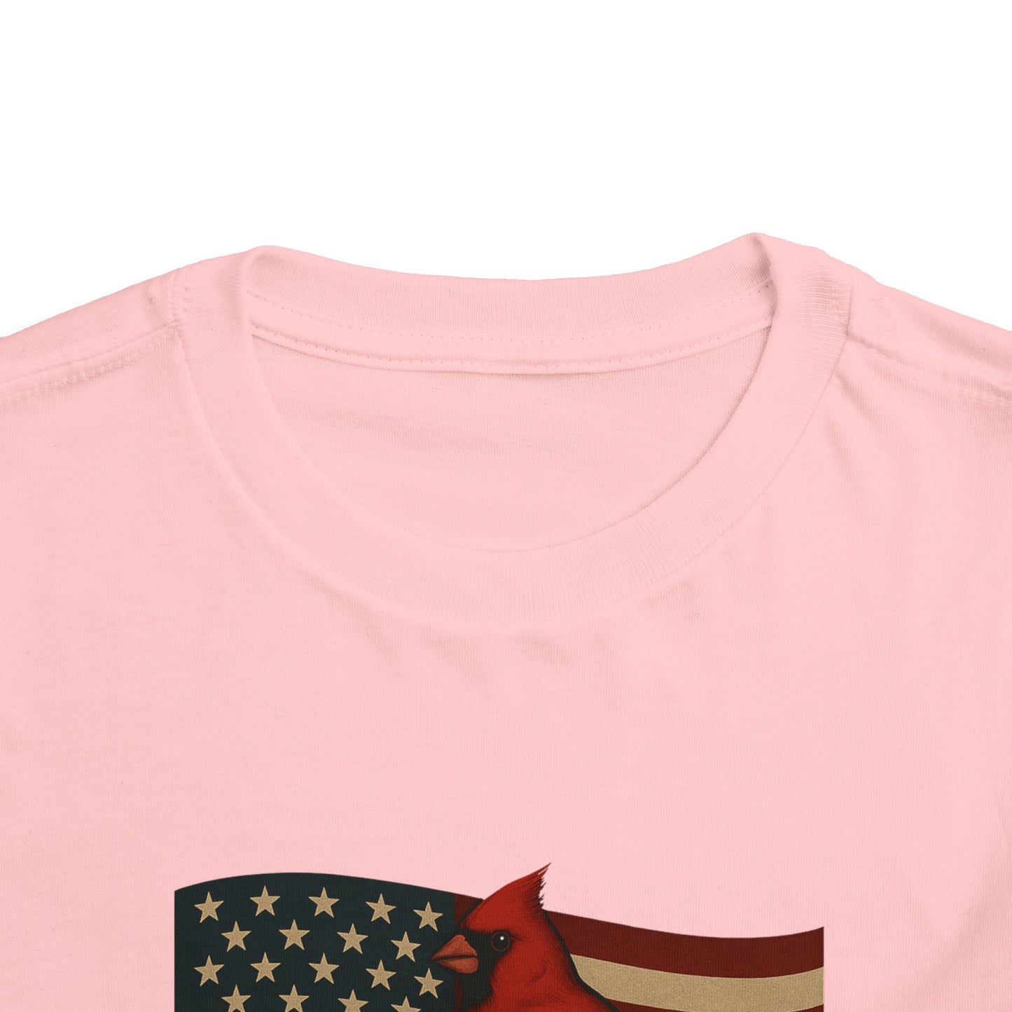NC Cardinal & Dogwood Toddler Christmas Tee