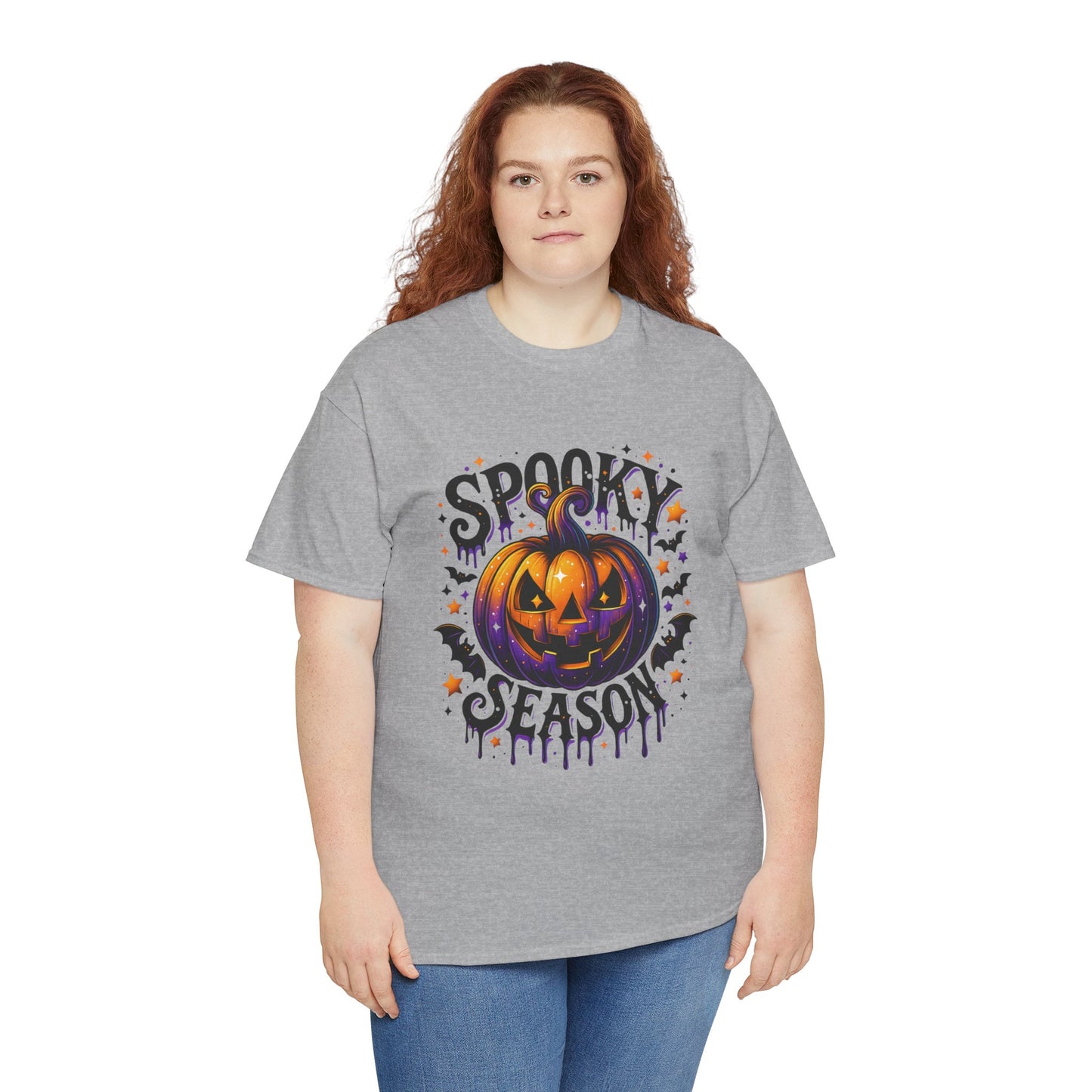Spooky Season Jack O Lantern Halloween Tee