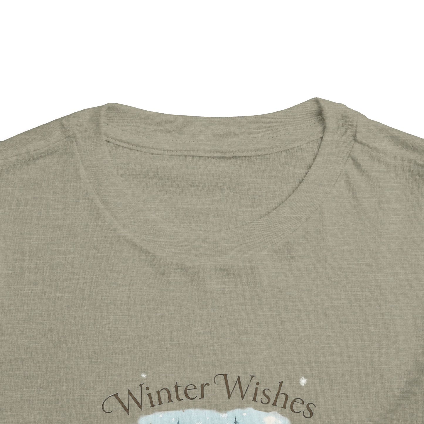 Winter Wishes Cottage Christmas Tee - Toddler Holiday
