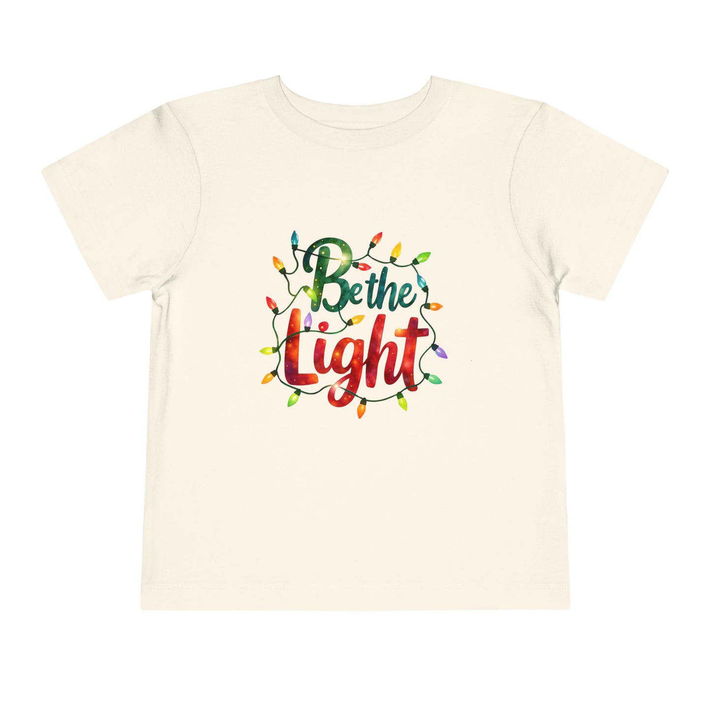 Be the Light Toddler Christmas Tee