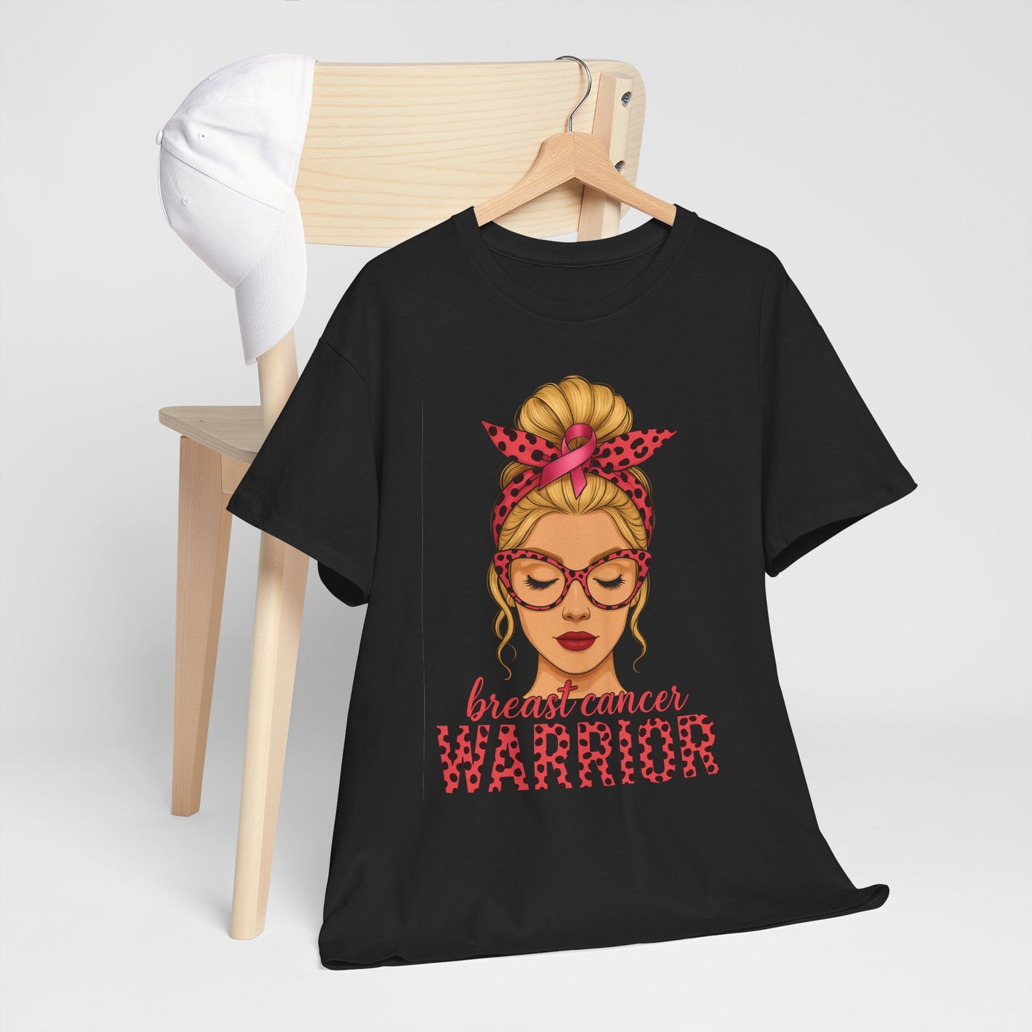 Breast Cancer Warrior Tee - Pink Ribbon Support