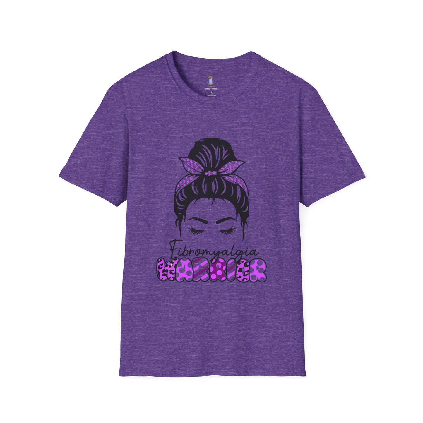 Fibromyalgia Awareness T-Shirt, Softstyle Tee, Gift for Chronic Illness, Comfortable Everyday Wear, Support Awareness Apparel