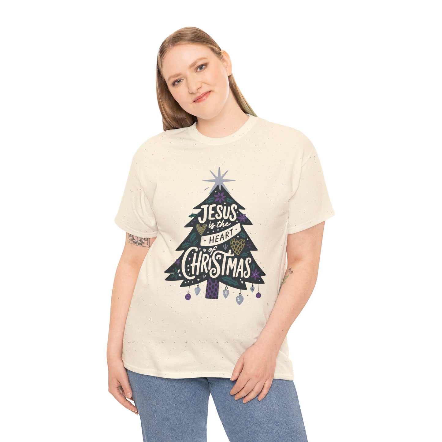 Jesus is the Heart of Christmas Tee