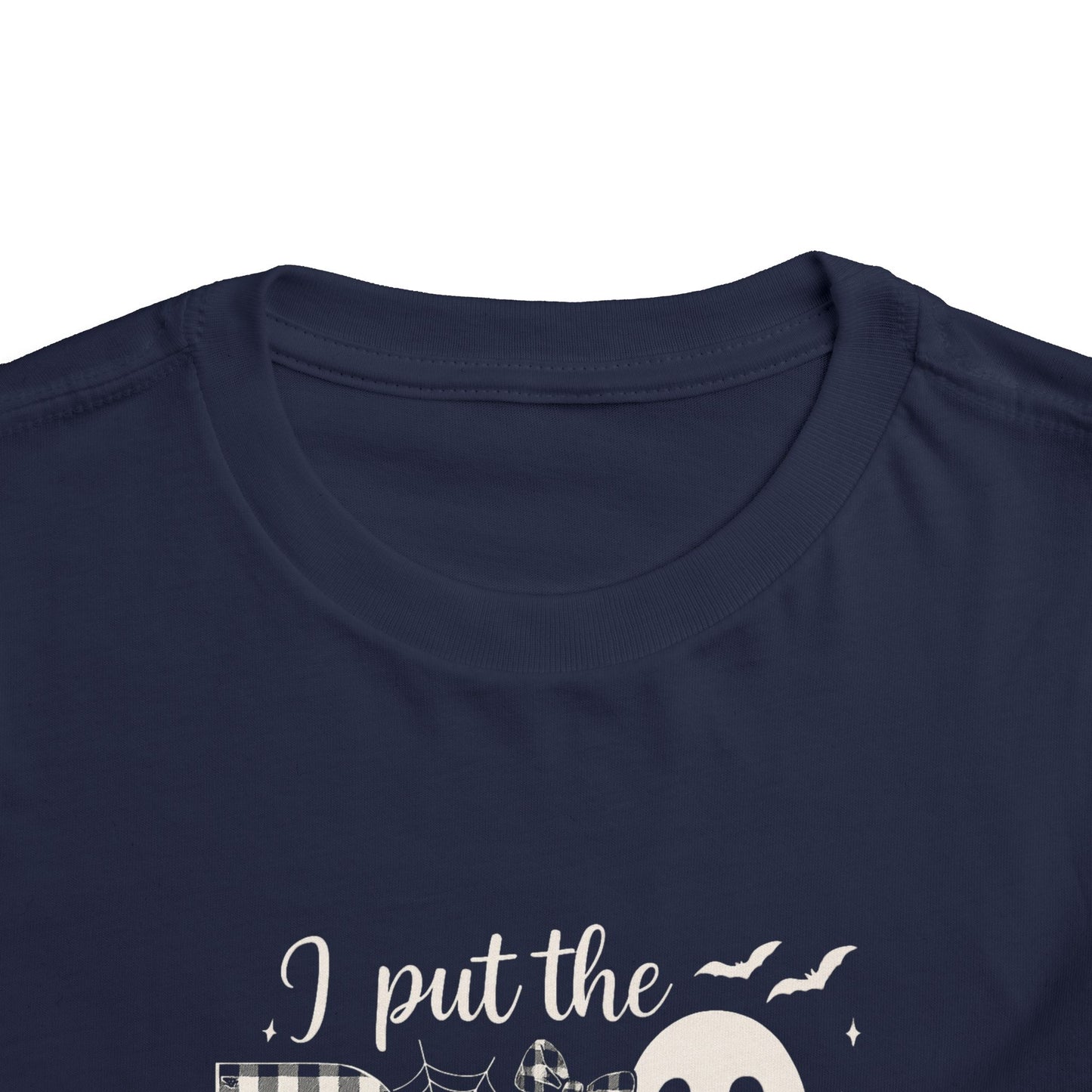 Boujee Halloween Toddler Tee: I Put the B in Boujee