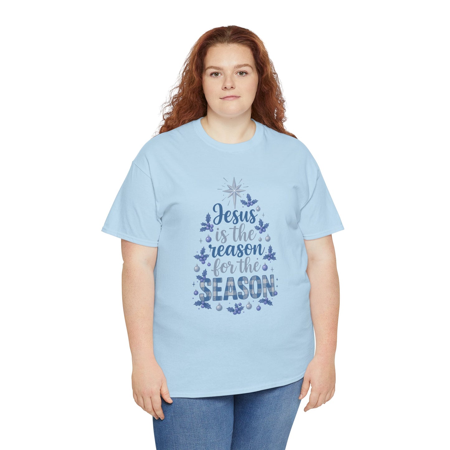 Jesus is the Reason Christmas Tree Tee