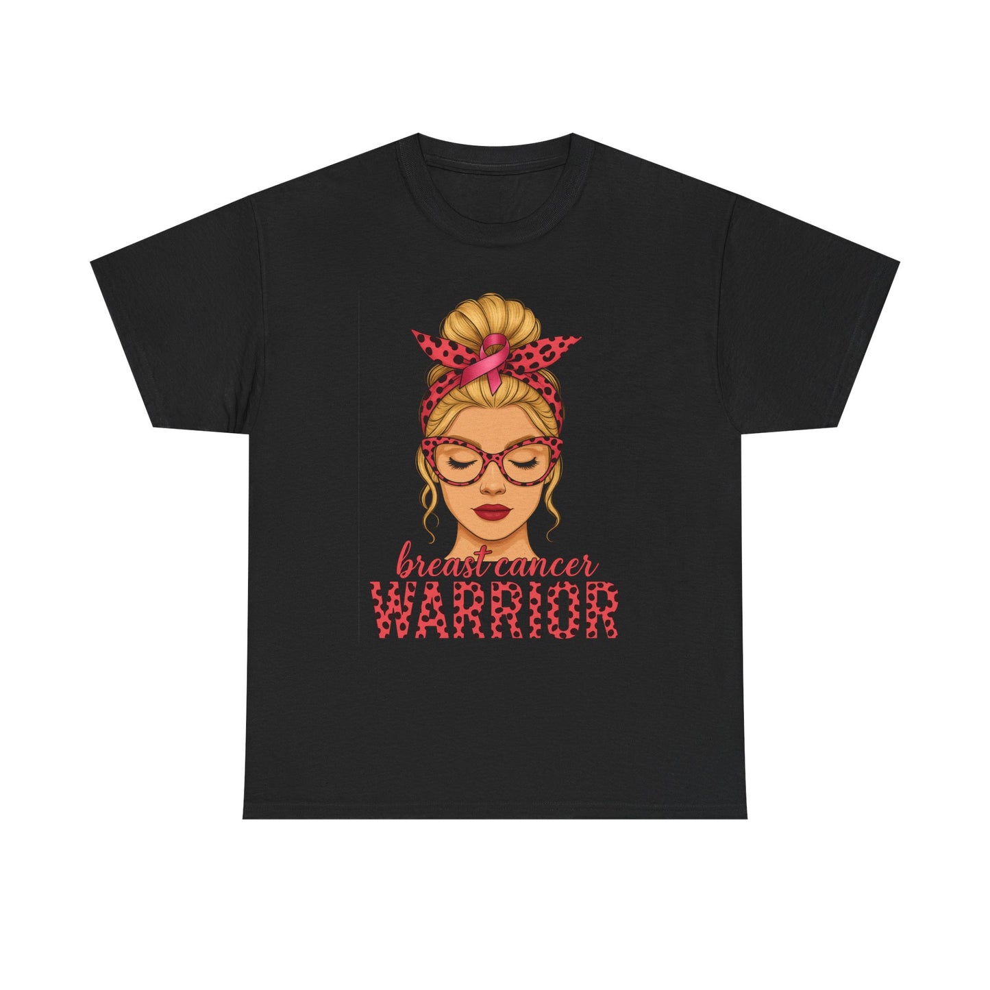 Breast Cancer Warrior Tee - Pink Ribbon Support