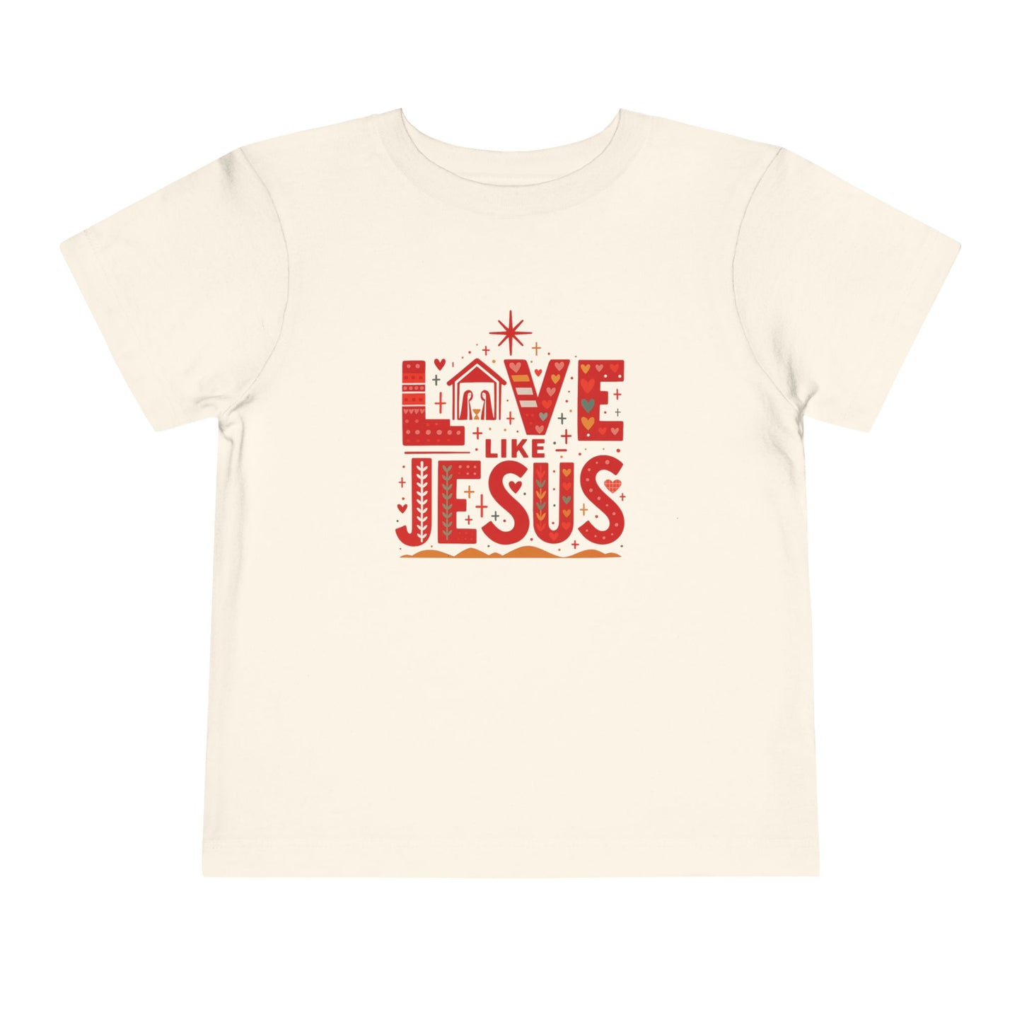 Love Like Jesus Toddler Christmas Tee