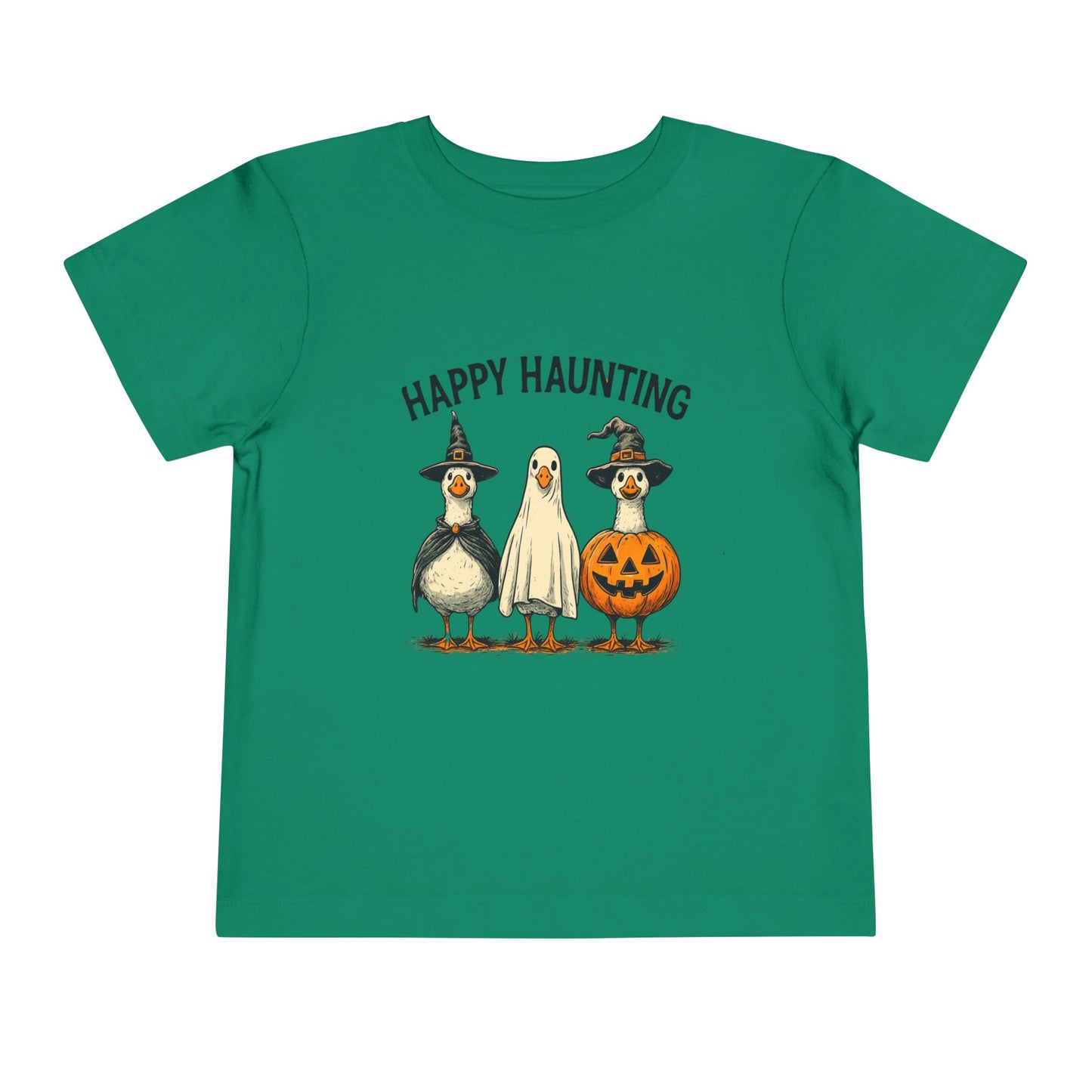 Happy Haunting Goose Halloween Tee