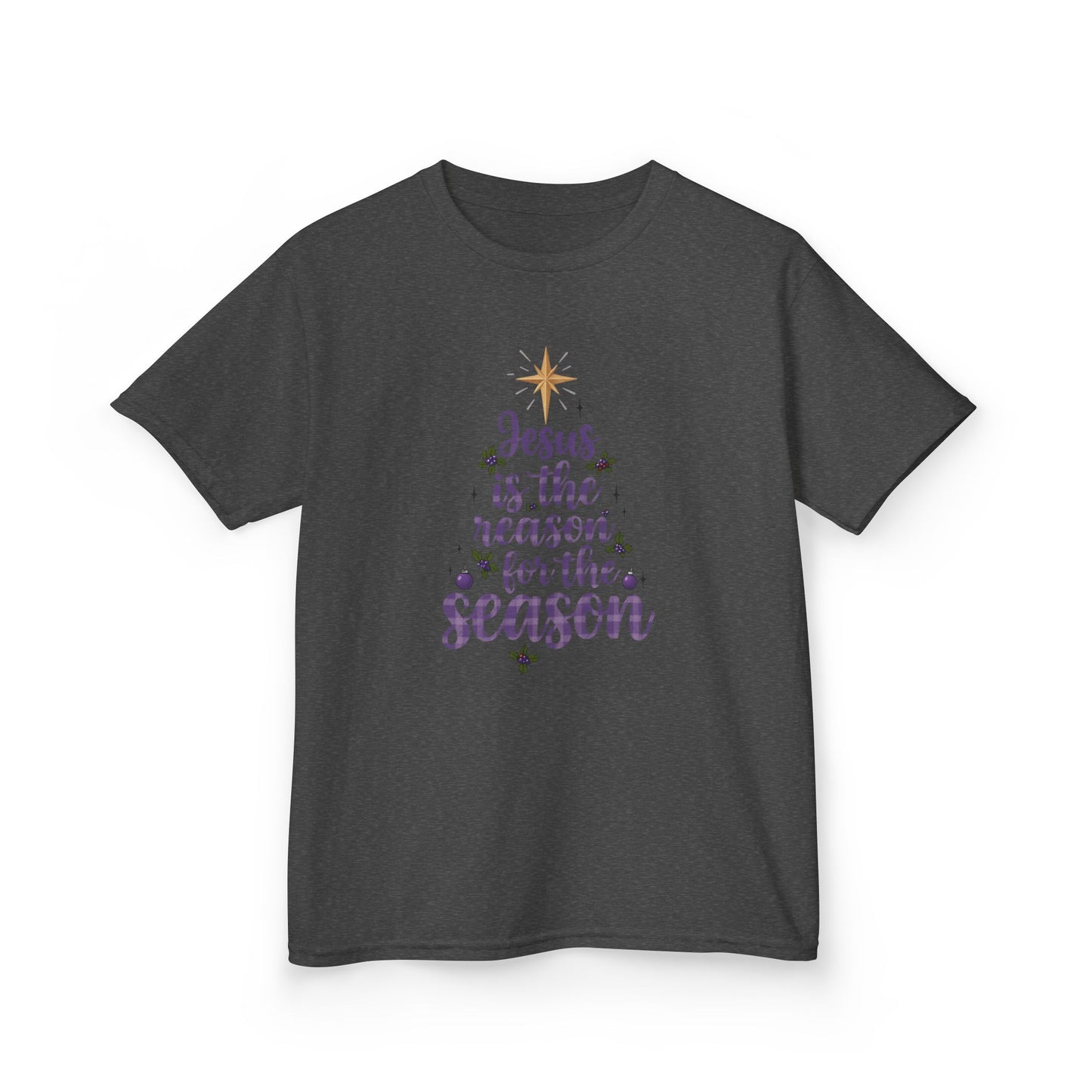 Jesus is the Reason - Dino Christmas Tee