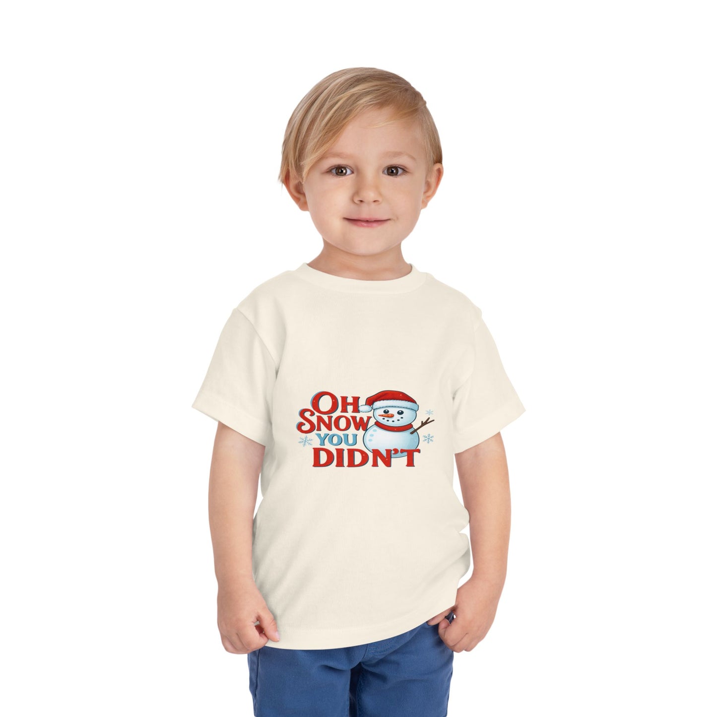 Oh Snow You Didn't! Toddler Christmas Tee