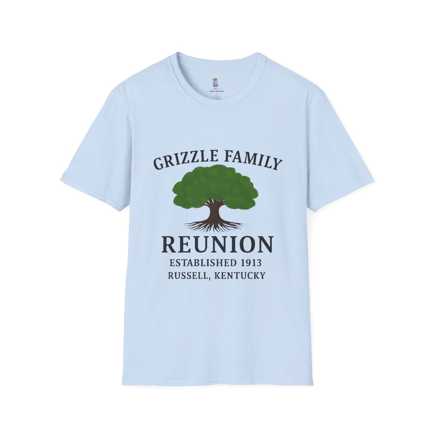 Grizzle Family Reunion Men's T-Shirt, Family Gathering Tee, Heritage Apparel, Summer Picnic Shirt, Custom Family Event Shirt