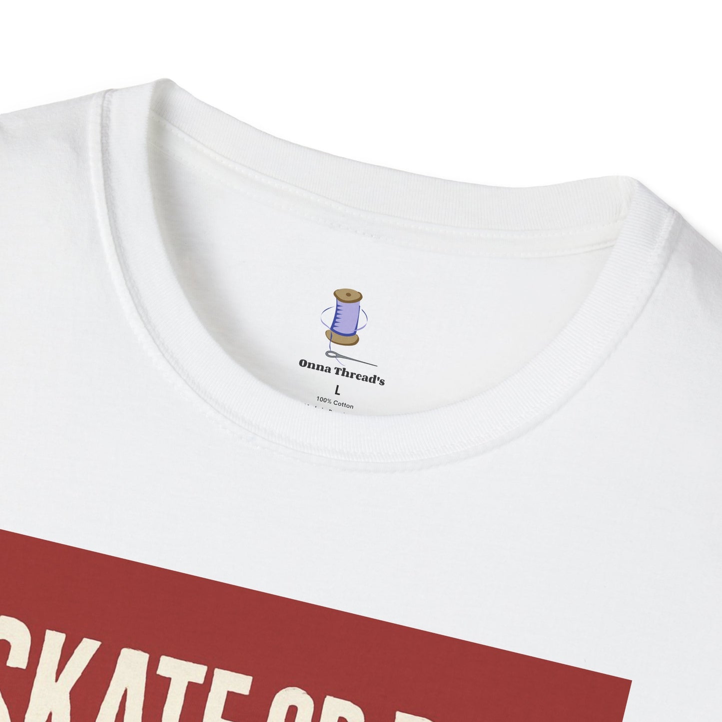 Skate or Rot Unisex T-Shirt, Cool Skateboarding Tee, Streetwear Graphic Shirt, Gift for Skaters, Casual Daily Wear
