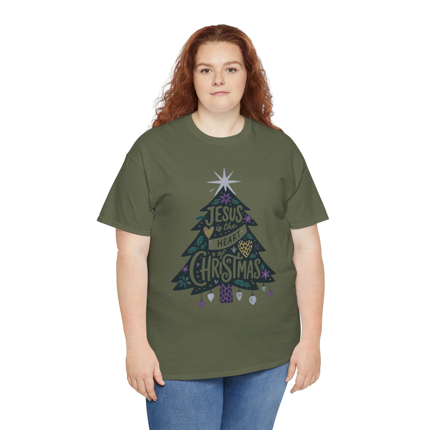 Jesus is the Heart of Christmas Tee