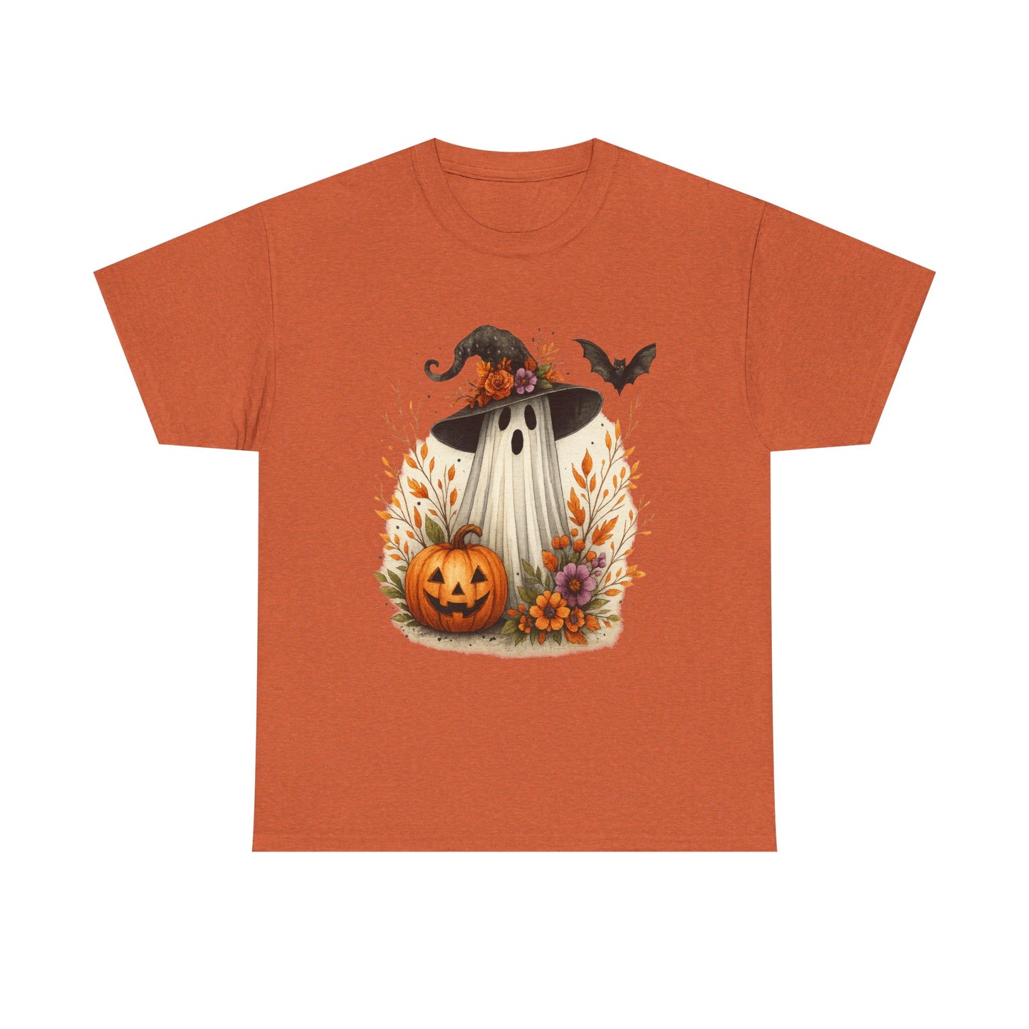 Whimsical Ghost Halloween Tee