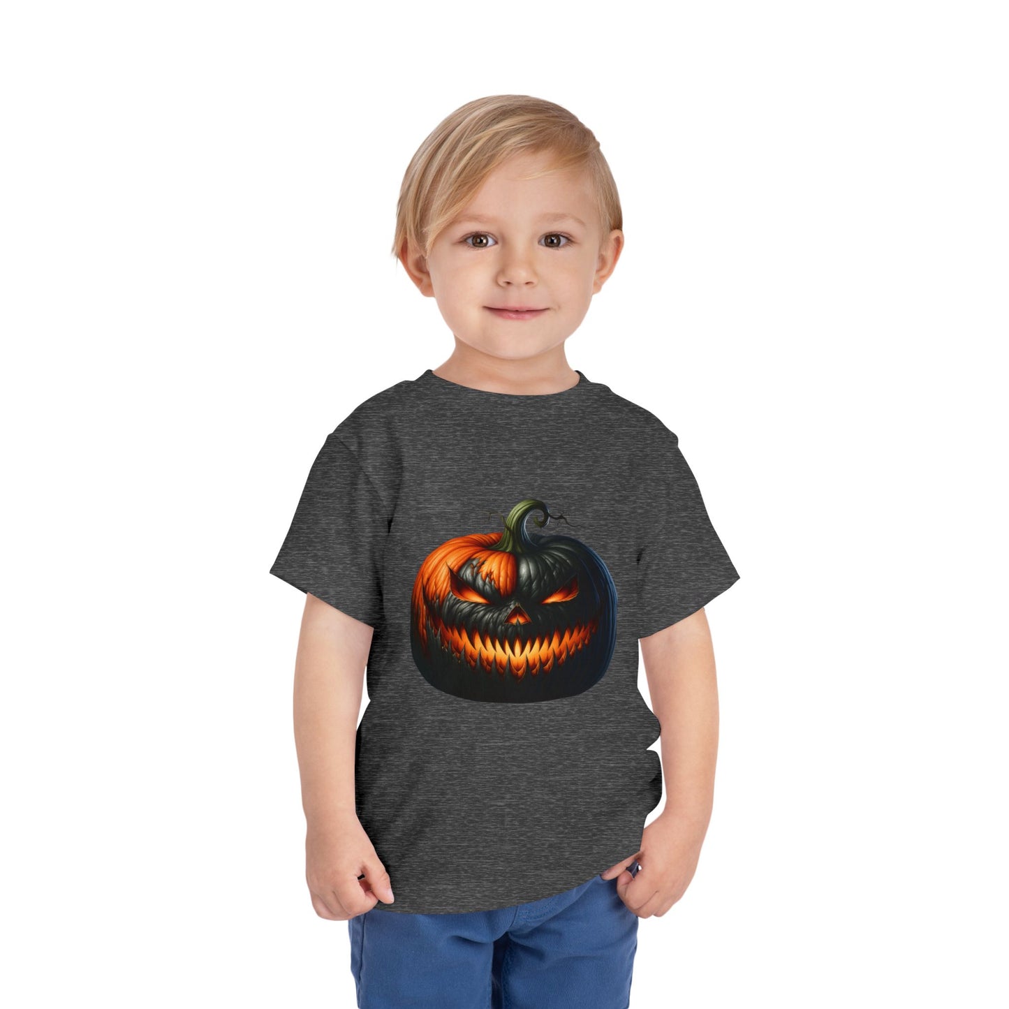 Spooky Jack-o'-Lantern Toddler Halloween Tee