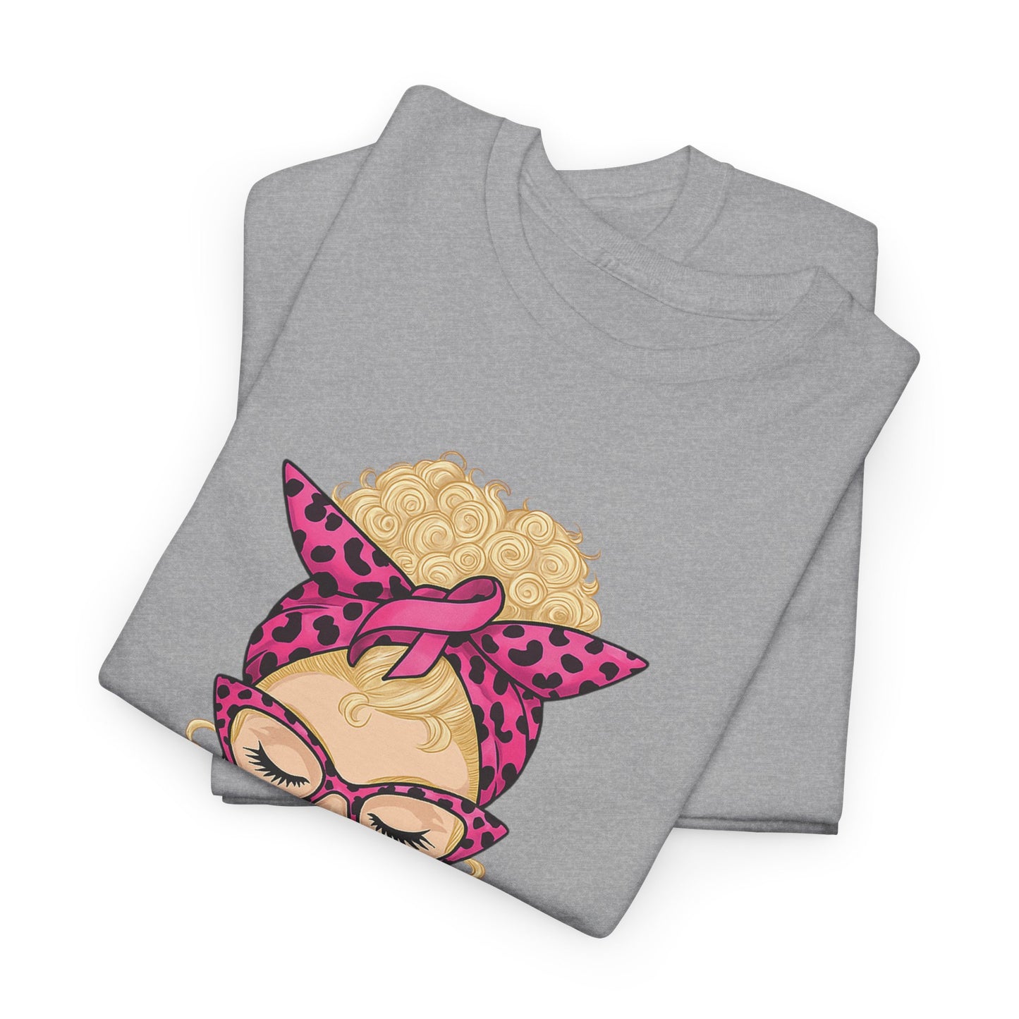 Hope Love Pink Ribbon Tee - Breast Cancer Awareness