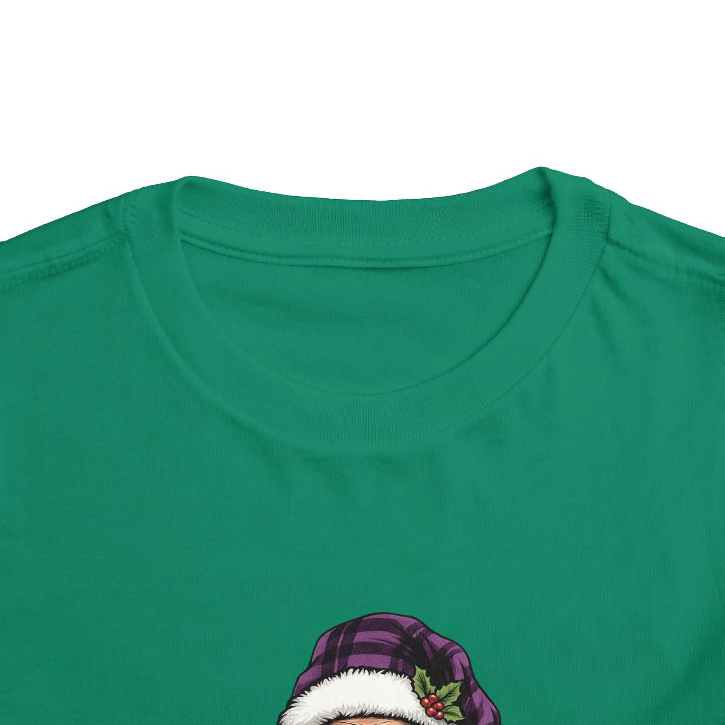 Santa's 'Don't Stop Believin' Toddler Christmas Tee