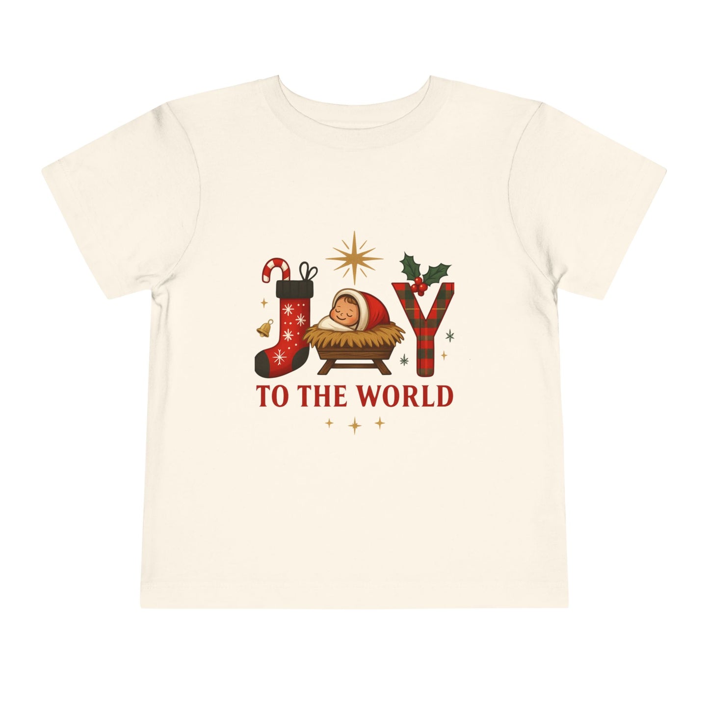 Joy to the World Toddler Christmas Tee