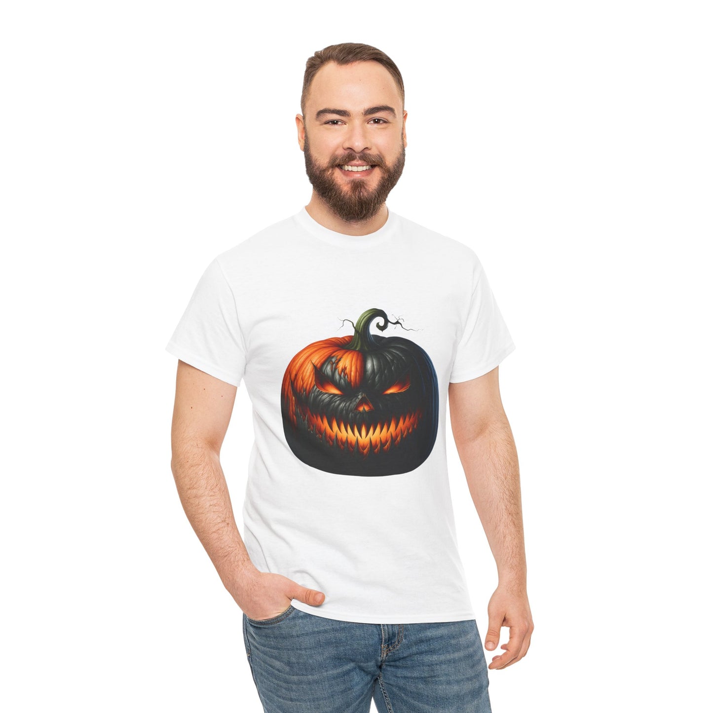 Sinister Pumpkin – Halloween Glow Tee