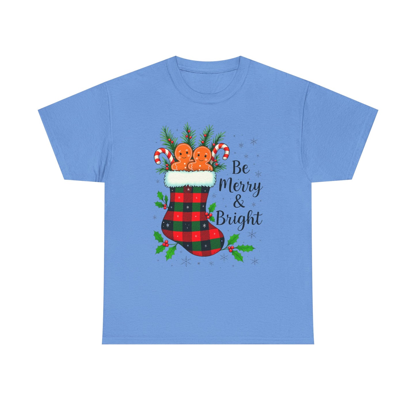Christmas Plaid Stocking Tee