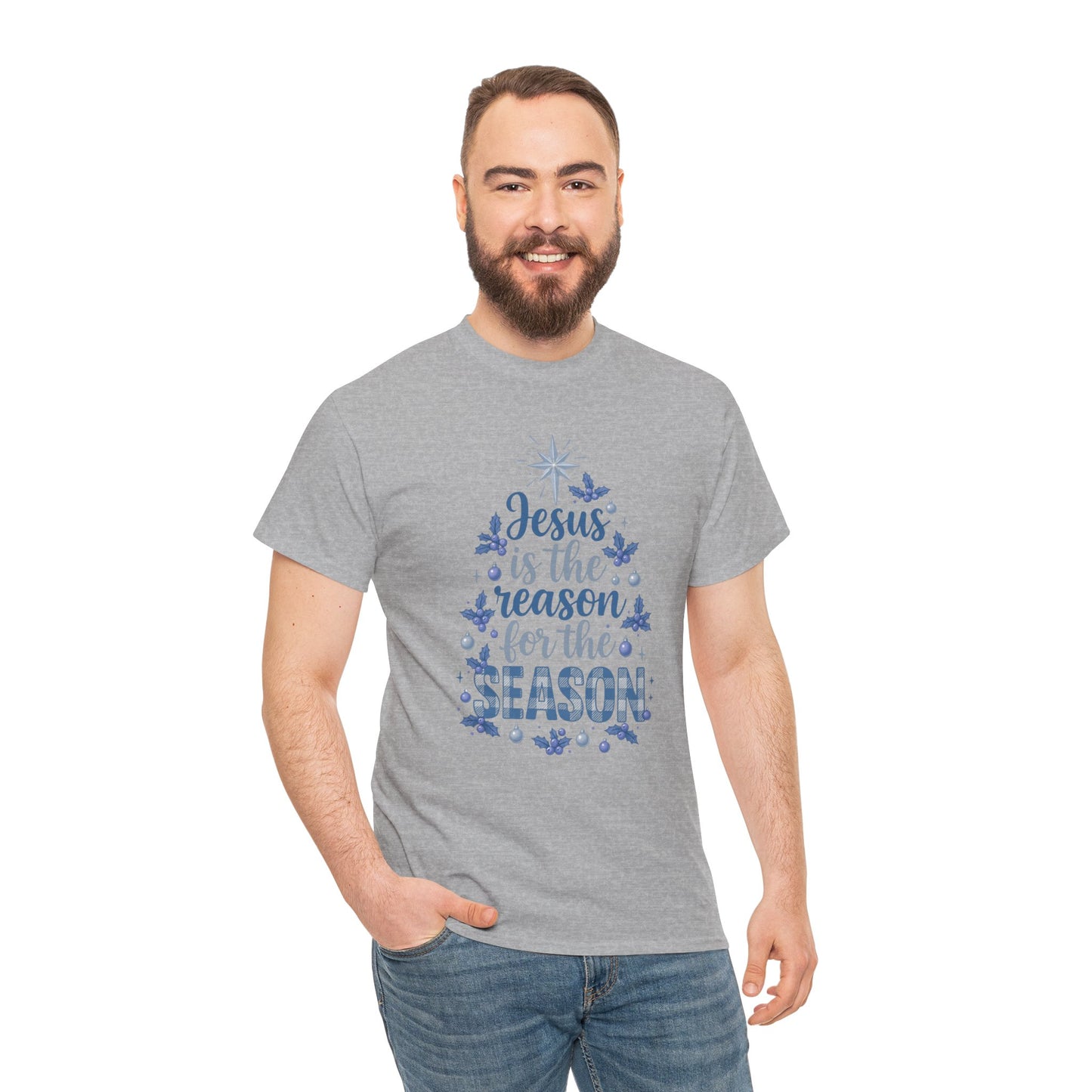 Jesus is the Reason Christmas Tree Tee