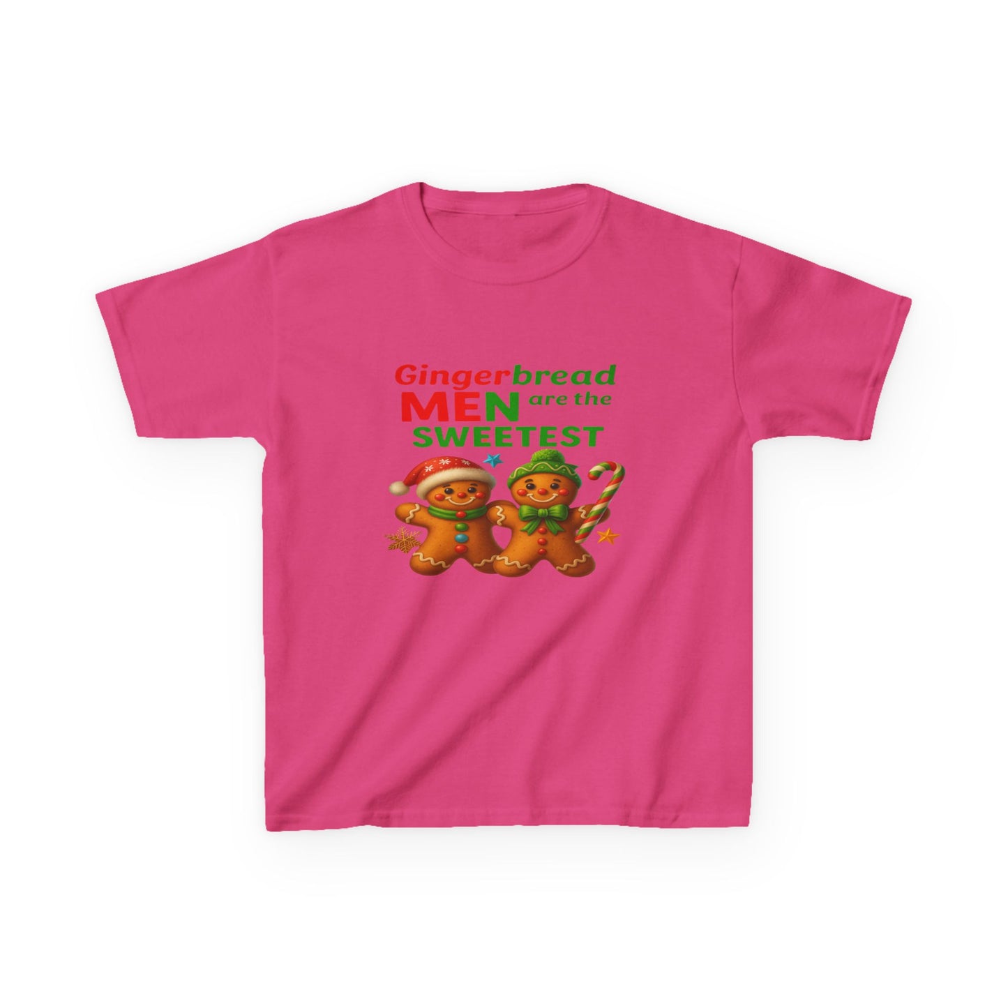 Gingerbread Men Christmas Tee - Sweetest Kids Shirt