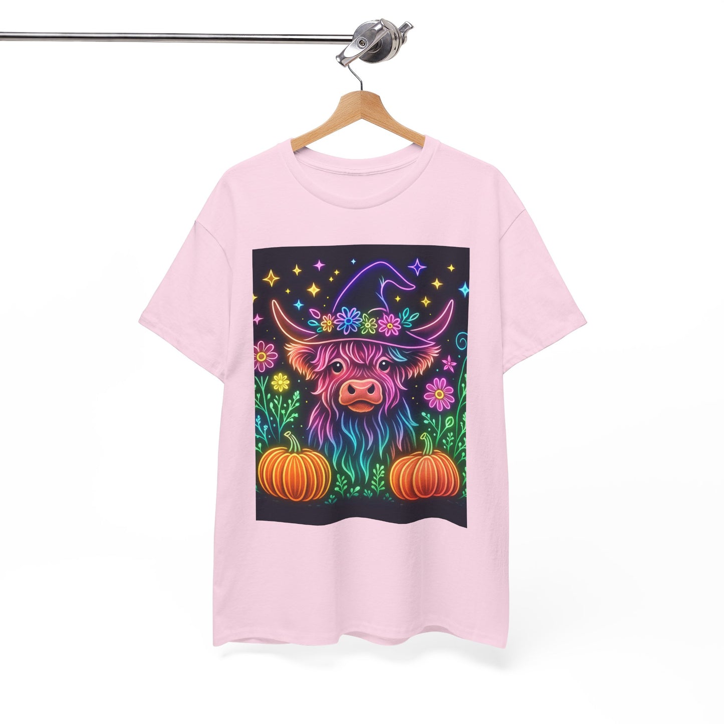 Neon Halloween Highland Tee