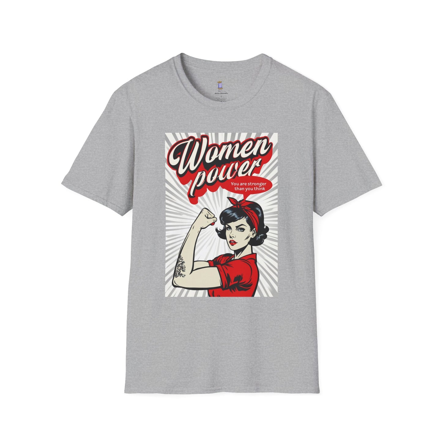 Empowerment T-Shirt - Women Power Design, Feminist Gift, Casual Wear, Birthday Gift, Motivational Apparel