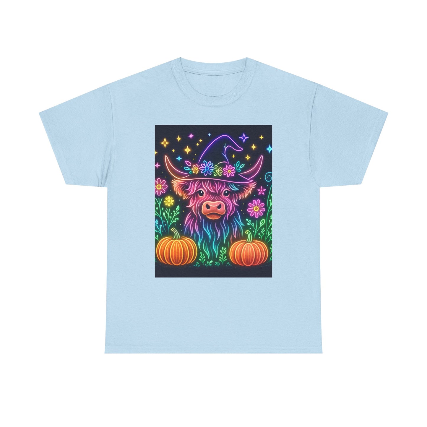 Neon Halloween Highland Tee