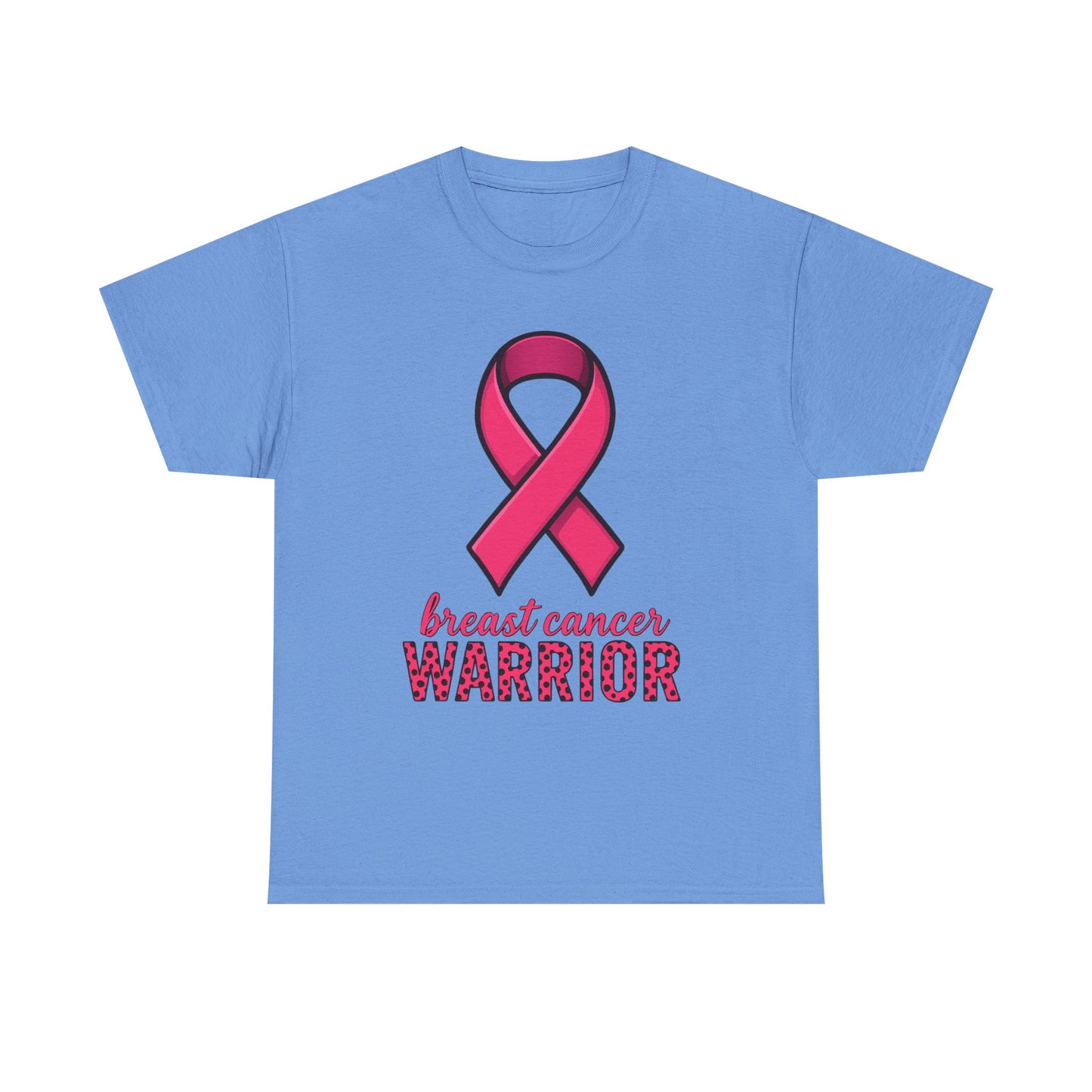 Breast Cancer Warrior Pink Ribbon Tee