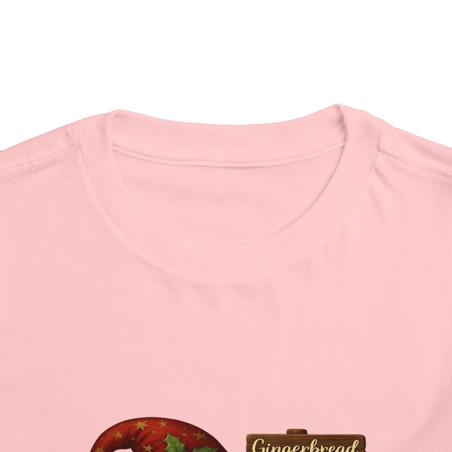 Gnome's Gingerbread Wishes Toddler Christmas Tee