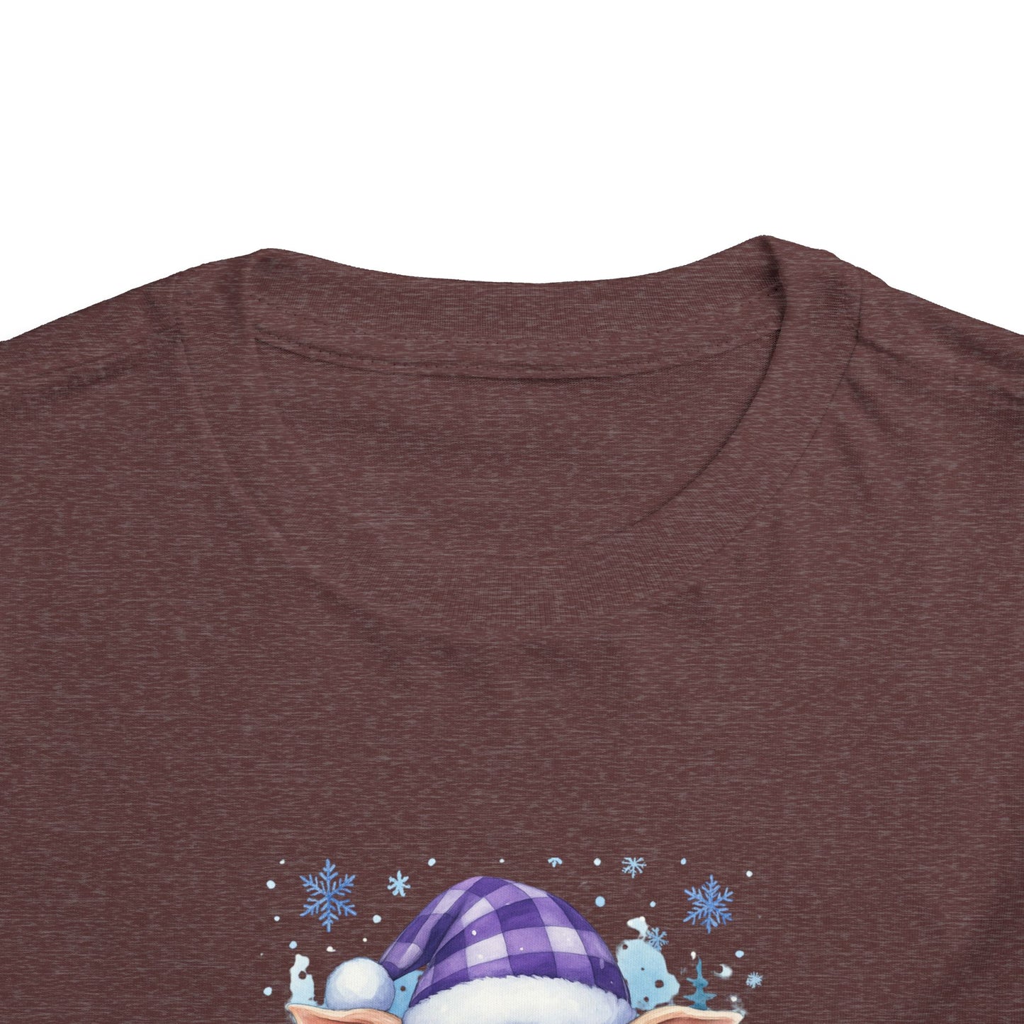 Chillin' Piggy Toddler Christmas Tee